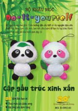 A061 Cặp gấu trúc xinh xắn